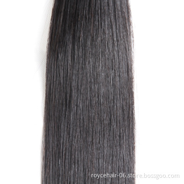 Top grade Luxury Unprocessed Brazilian Virgin Remy Human Hair Extension 32- 40 inch Long Straight Hair Long Lasting